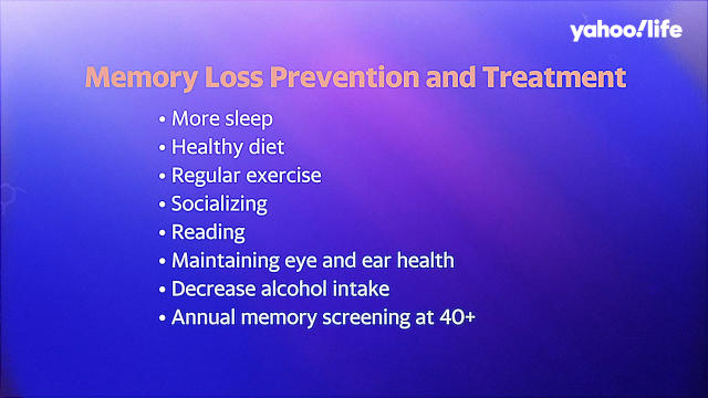 Memory loss prevention