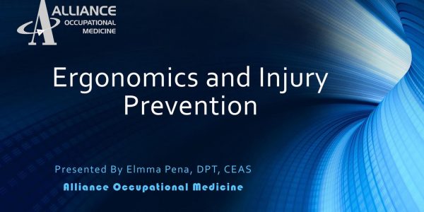 Ergonomics and injury prevention